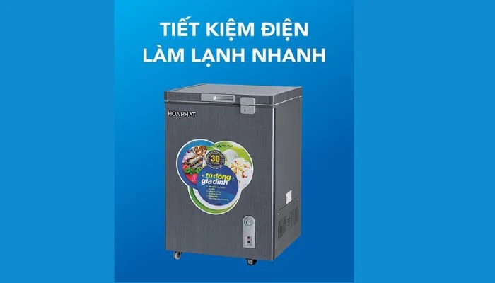 Tủ Đông Hòa Phát 107 Lít HCF 106S1ĐSH/ HPF AD6107G